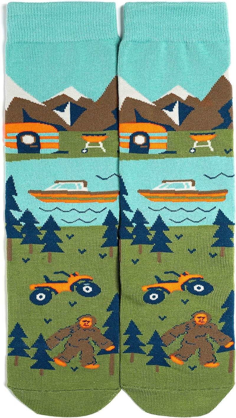 Lavley Outdoors Socks - Hiking and camping gifts for men and women - Great for nature lovers - Holiday or birthday gift - Image 3